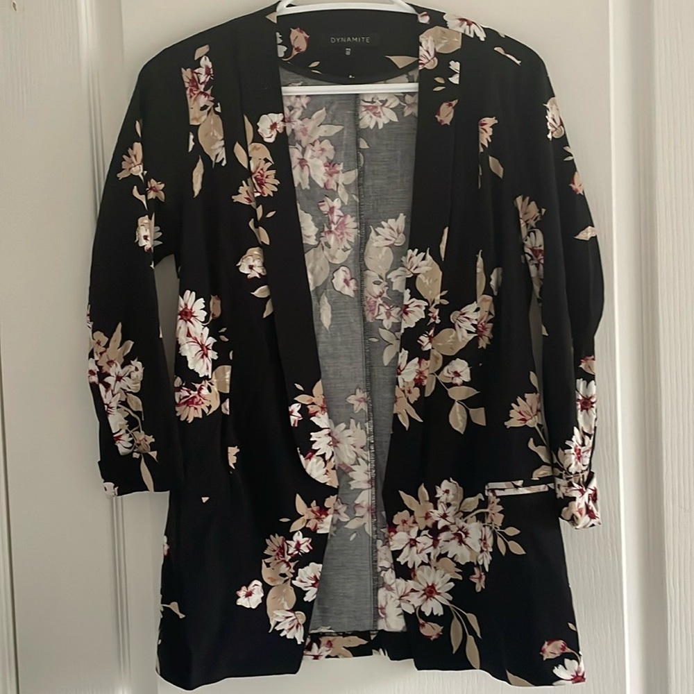 Floral Blazer